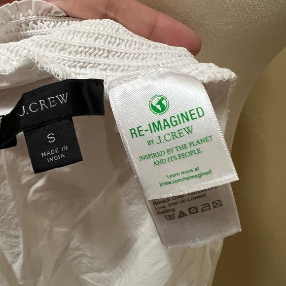 J.Crew White Beach Sarong Convertible Skirt Size Small - Picture 10 of 12